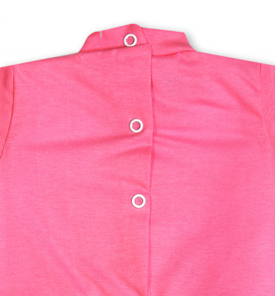 super friendly cotton baby footie in the shoe. Colour coral pink, size 0-1 month 3