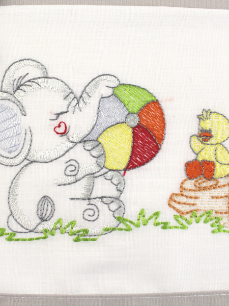 coordinated cot next2me different friends. Colour grey, one size 2