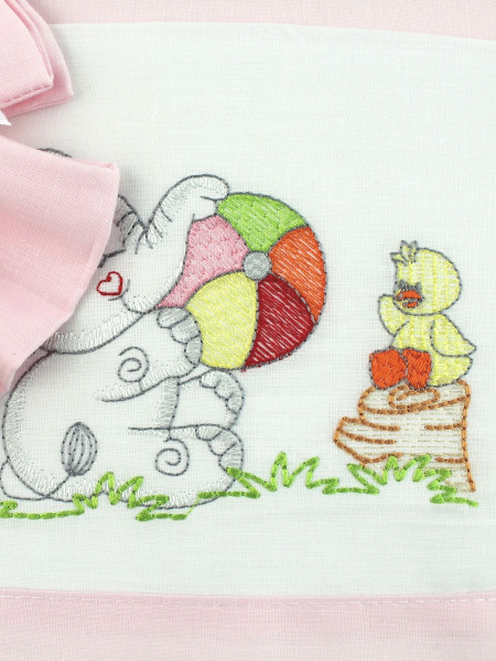 coordinated cot next2me different friends. Colour pink, one size 2