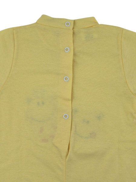 cotton baby footie. baby footie cute friends. Colour yellow, size 18-24 months 3