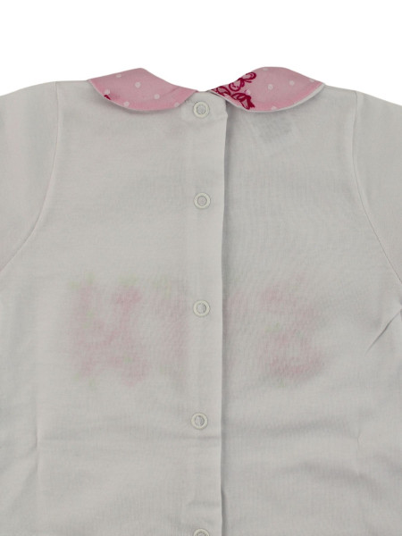 baby outfit sun 100% cotton. Colour pink, size 0-1 month 3