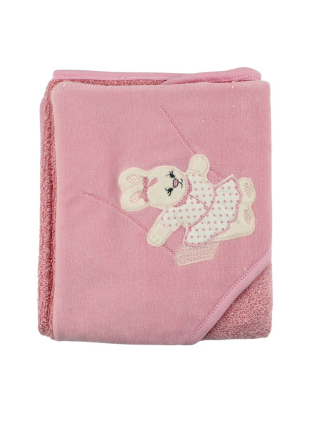 triangle bathrobe newborn swing girl. Colour pink, one size 3