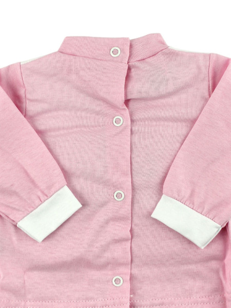 cotton baby outfit tender little faces. Colour pink, size 0-1 month 3