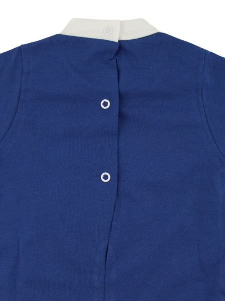 Baby footie cotton bee laughs. Colour blue, size 6-9 months 3