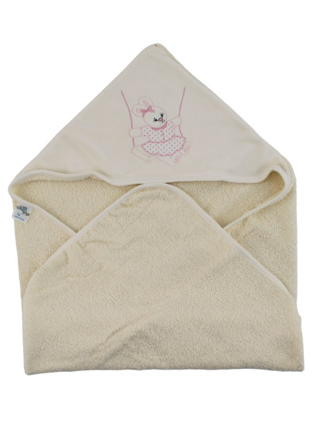 triangle bathrobe newborn swing girl. Colour creamy white, one size Creamy white One size