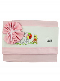 coordinated cot next2me different friends. Colour pink, one size