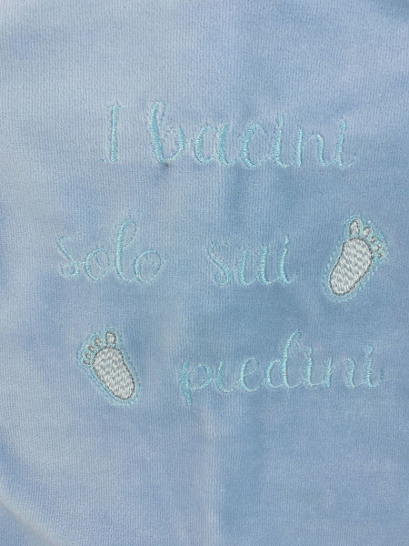 . Colour light blue, size 3-6 months 3