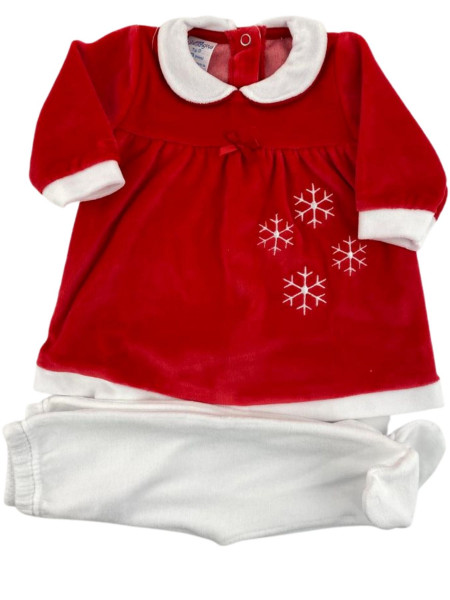 chenille baby dress #christmas colour. Colour red, size 0-3 months Red Size 0-3 months