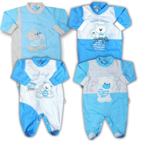 . Colour light blue, size first days