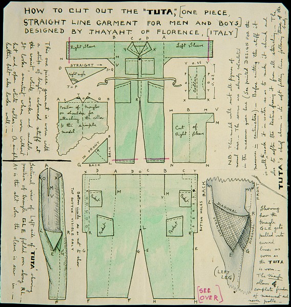 Coverall artistic study
