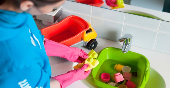 How to clean our children's toys