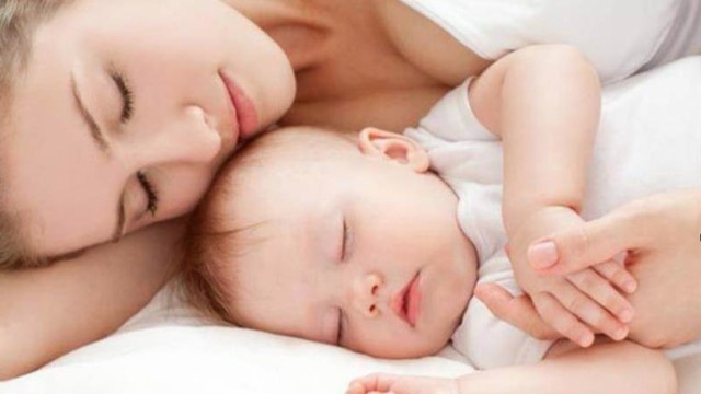 Because sleeping with your baby is a wonderful thing.
