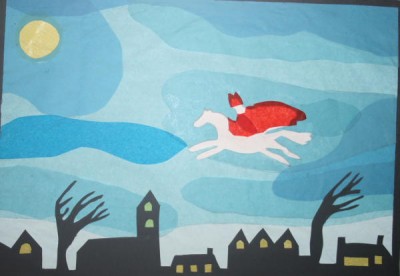 Red color of Christmas