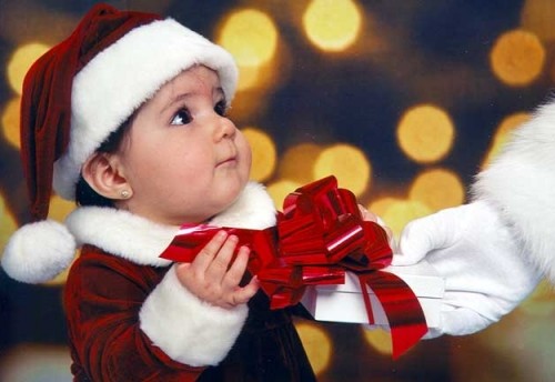 His first Christmas