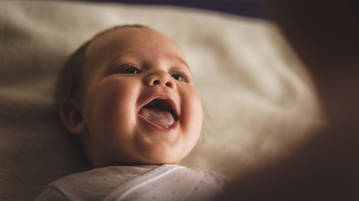 newborn smile